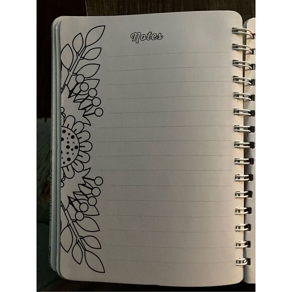 18 Month Planner Inspirational Quotes Coloring Pages & Stickers Office Suppl - Picture 8 of 10